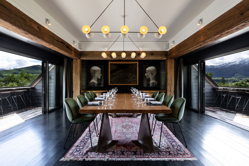 the winery private dining room
